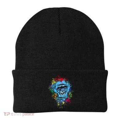 Graffiti Gorilla face Beanie