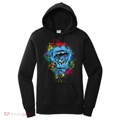 Graffiti Gorilla face Women's Hoodie