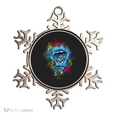 Graffiti Gorilla face Ornament