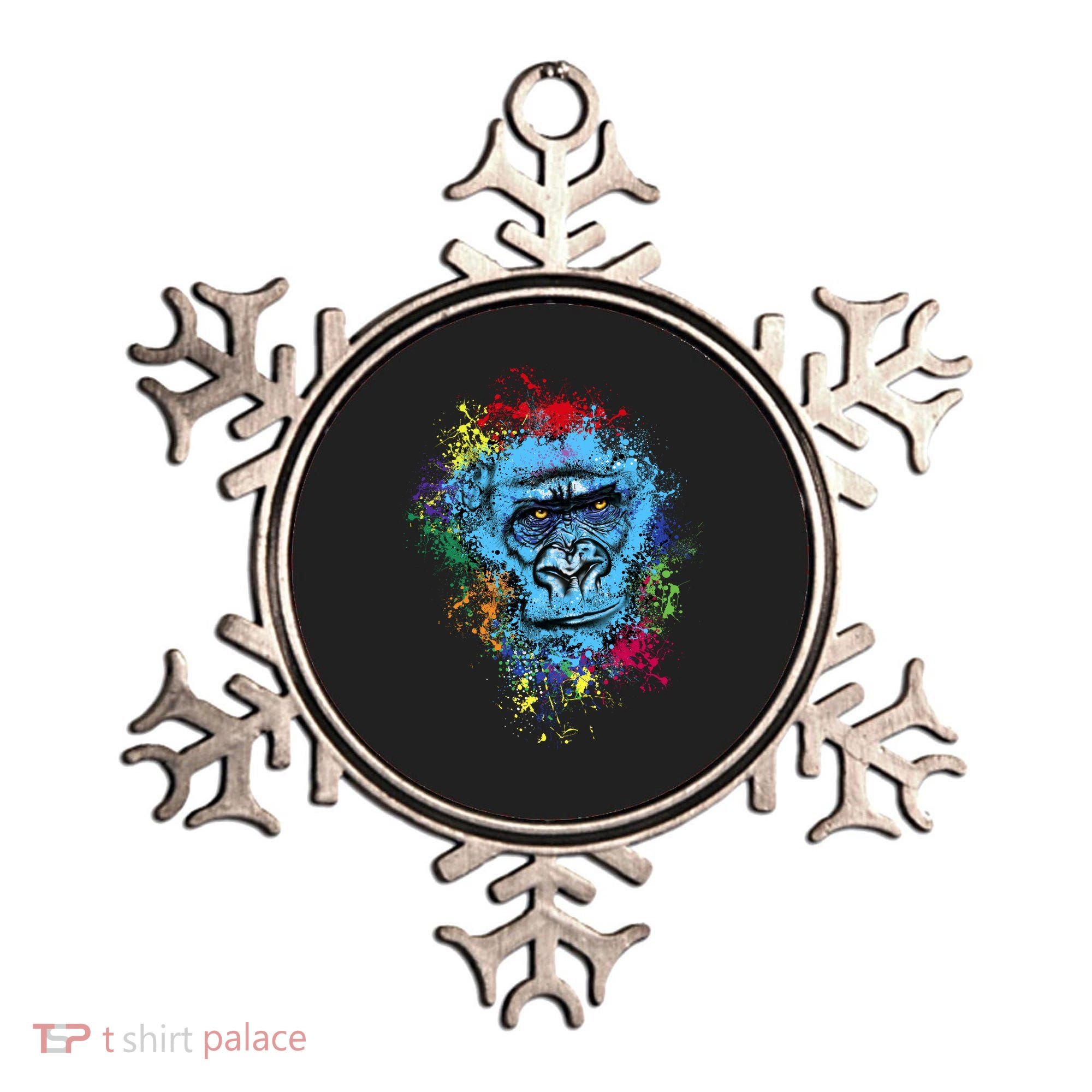 Graffiti Gorilla face Ornament