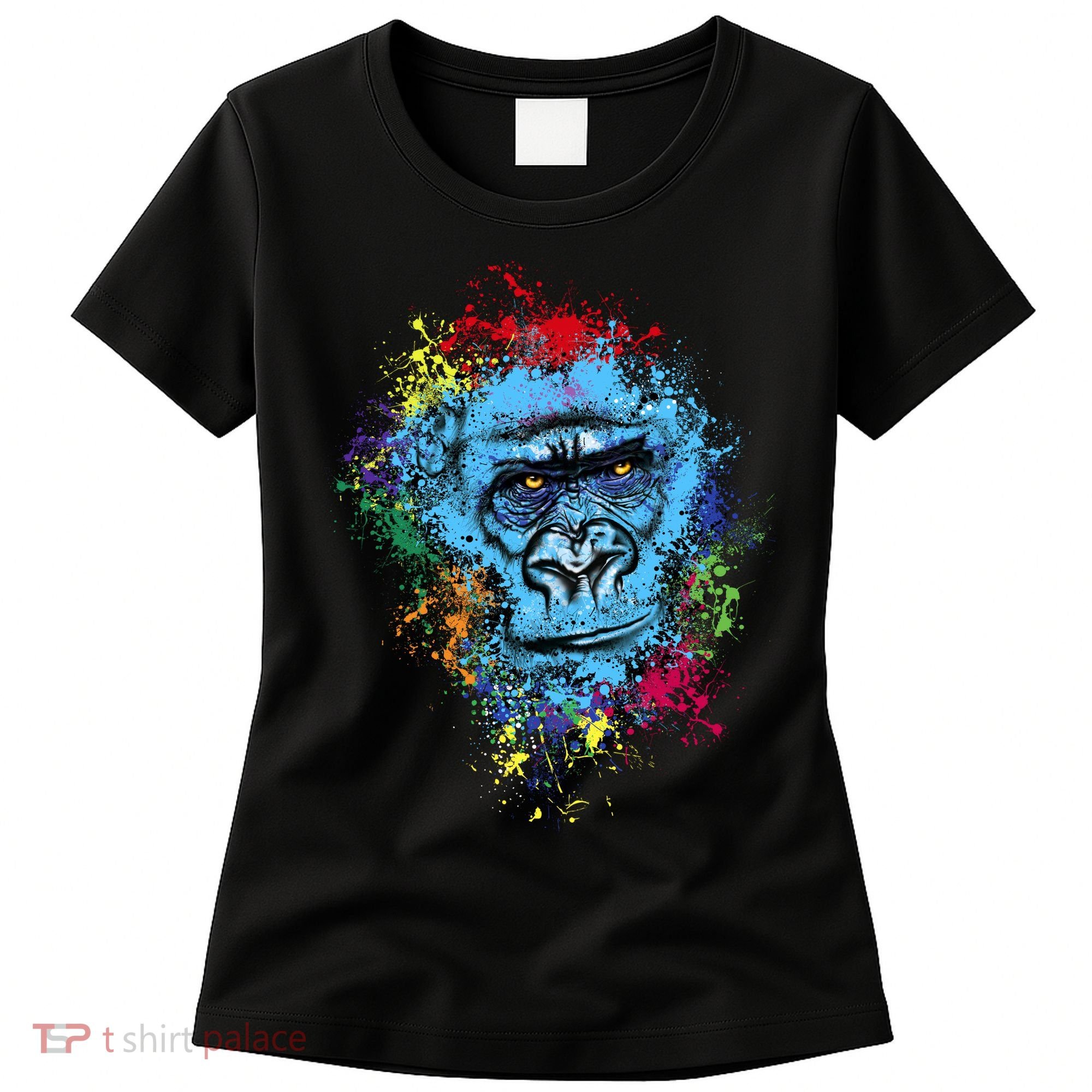 Graffiti Gorilla face Women's T-Shirt