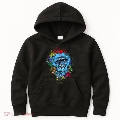 Graffiti Gorilla face Kids Hoodie