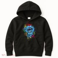 Graffiti Gorilla face Kids Hoodie thumb 0