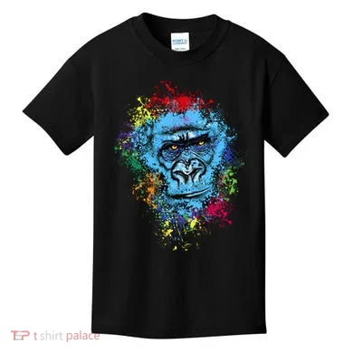 Graffiti Gorilla face Kids T-Shirt