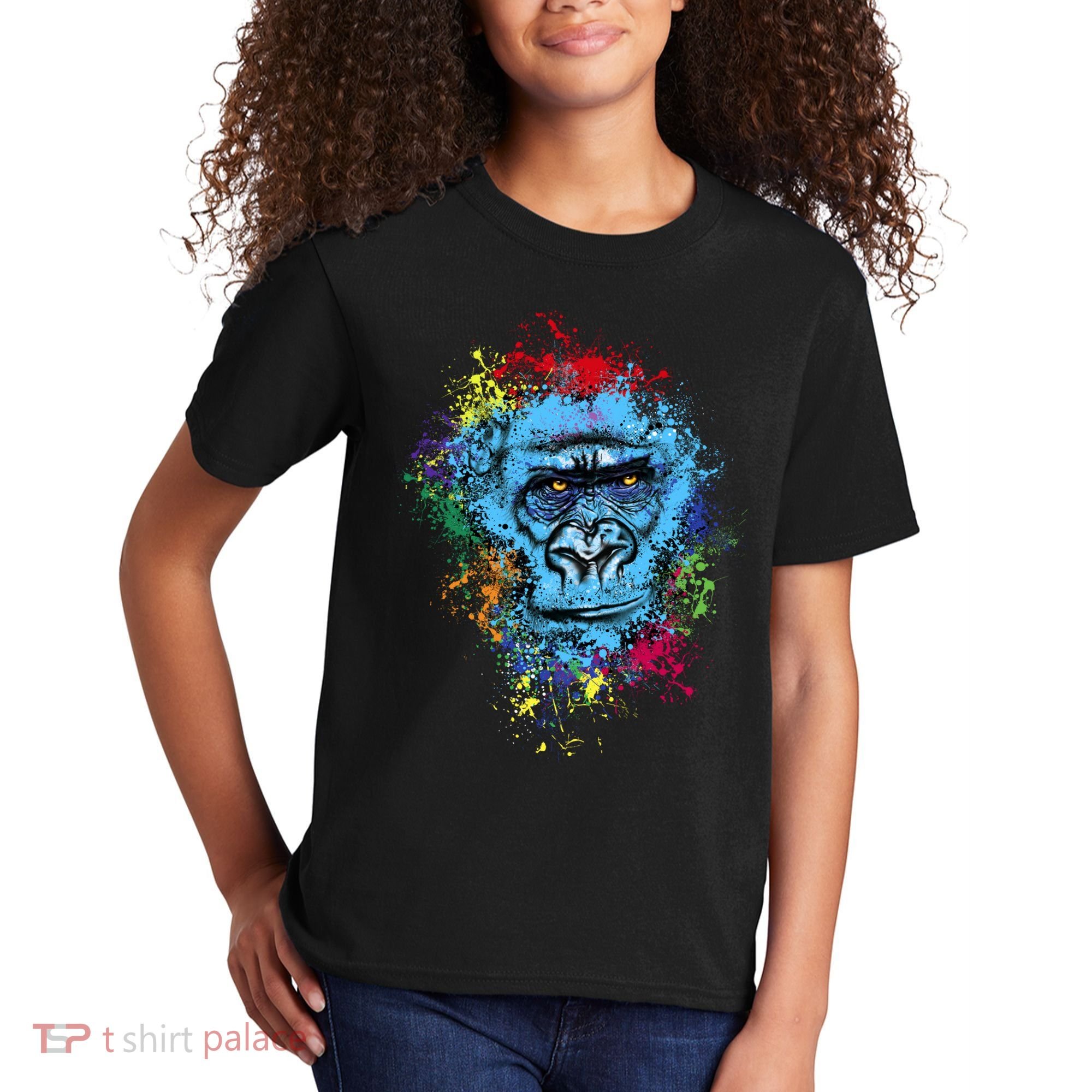 Graffiti Gorilla face Kids T-Shirt