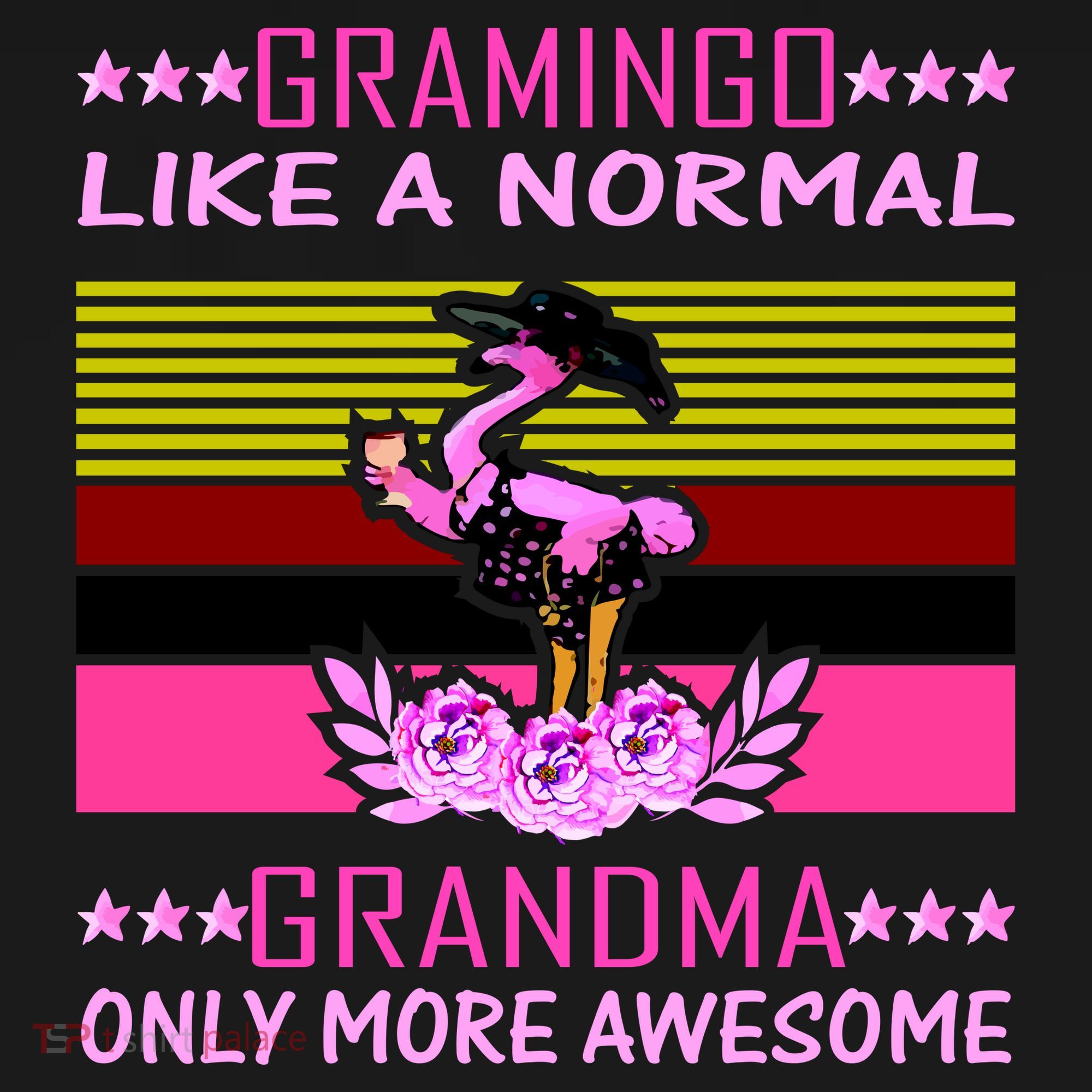 Gramingo Like a Normal Grandma But More Awesome Hoodie