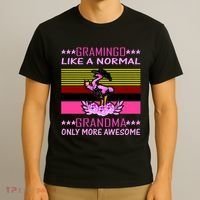 Gramingo Like a Normal Grandma But More Awesome T-Shirt thumb 3
