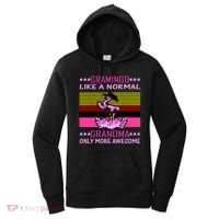 Gramingo Like a Normal Grandma But More Awesome Women's Hoodie thumb 0
