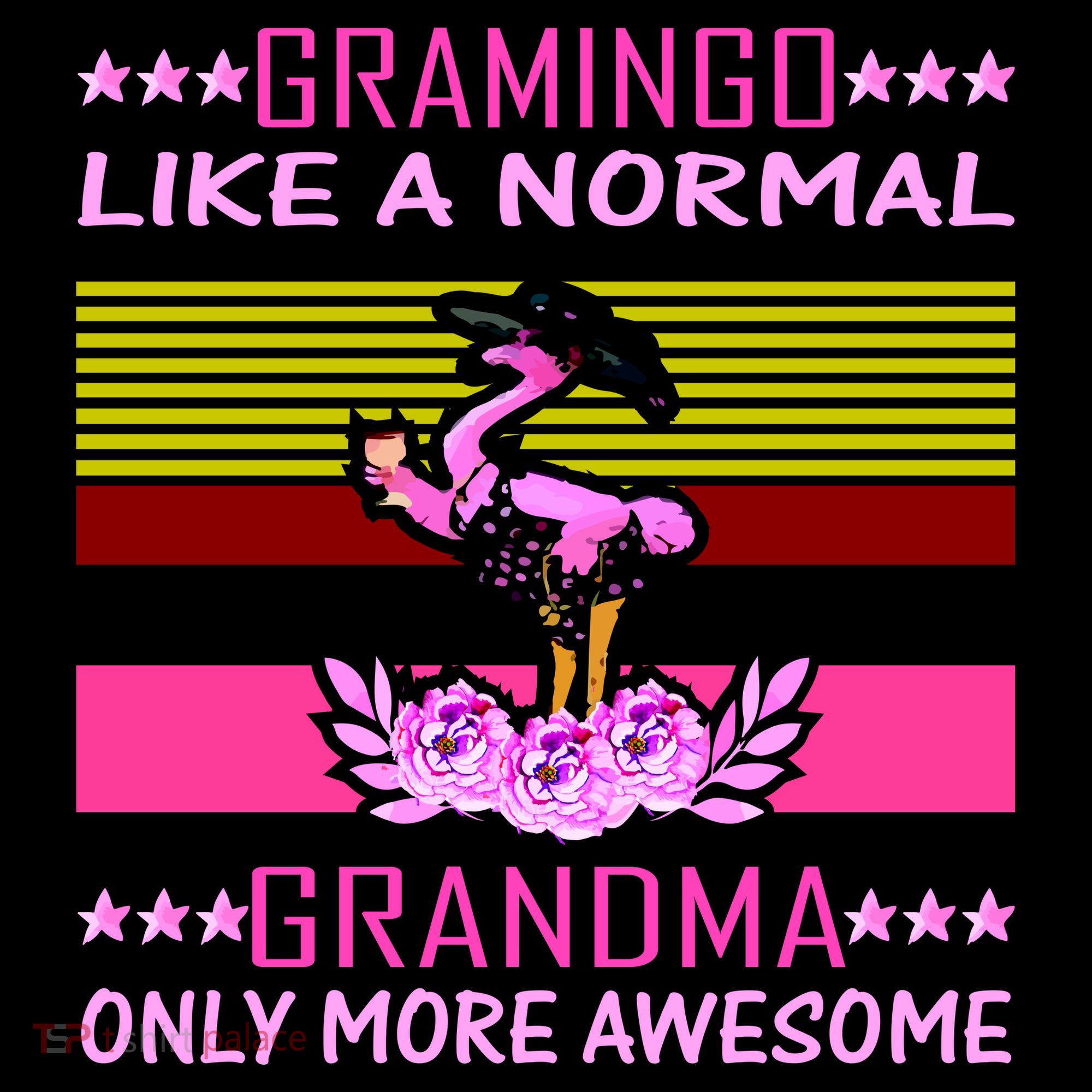 Gramingo Like a Normal Grandma But More Awesome Ornament
