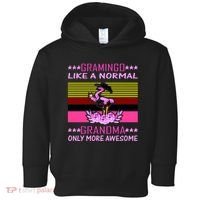 Gramingo Like a Normal Grandma But More Awesome Toddler Hoodie thumb 0