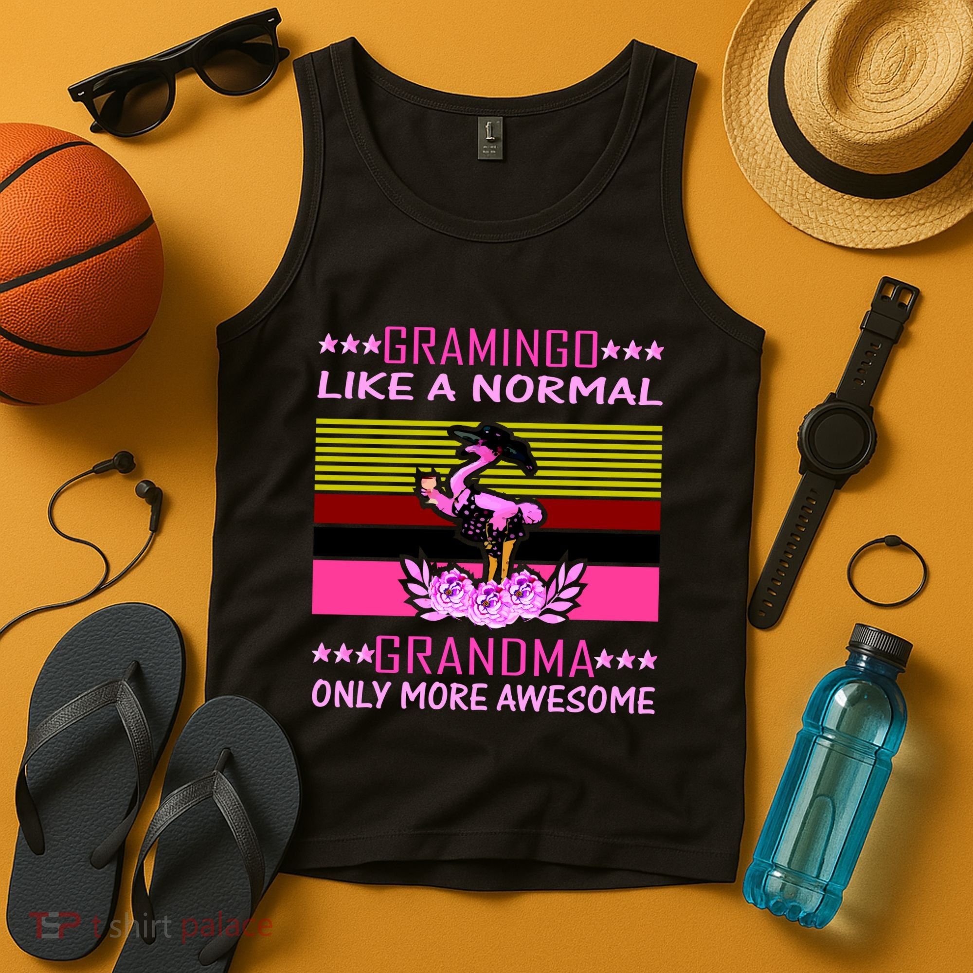 Gramingo Like a Normal Grandma But More Awesome Tank Top