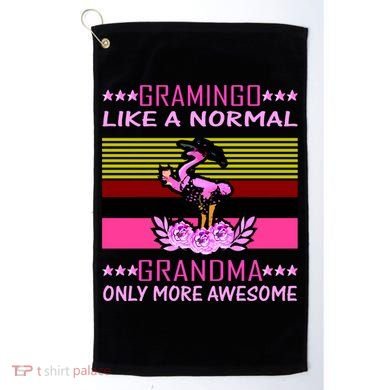 Gramingo Like a Normal Grandma But More Awesome Golf Towel