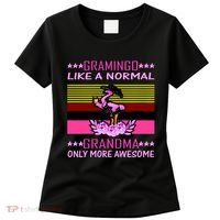 Gramingo Like a Normal Grandma But More Awesome Women's T-Shirt thumb 0