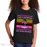 Gramingo Like a Normal Grandma But More Awesome Kids T-Shirt thumb 2
