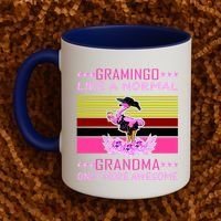 Gramingo Like a Normal Grandma But More Awesome Coffee Mug thumb 2