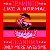 Gramingo Like a Normal Grandma But More Awesome Santa Hat thumb 1