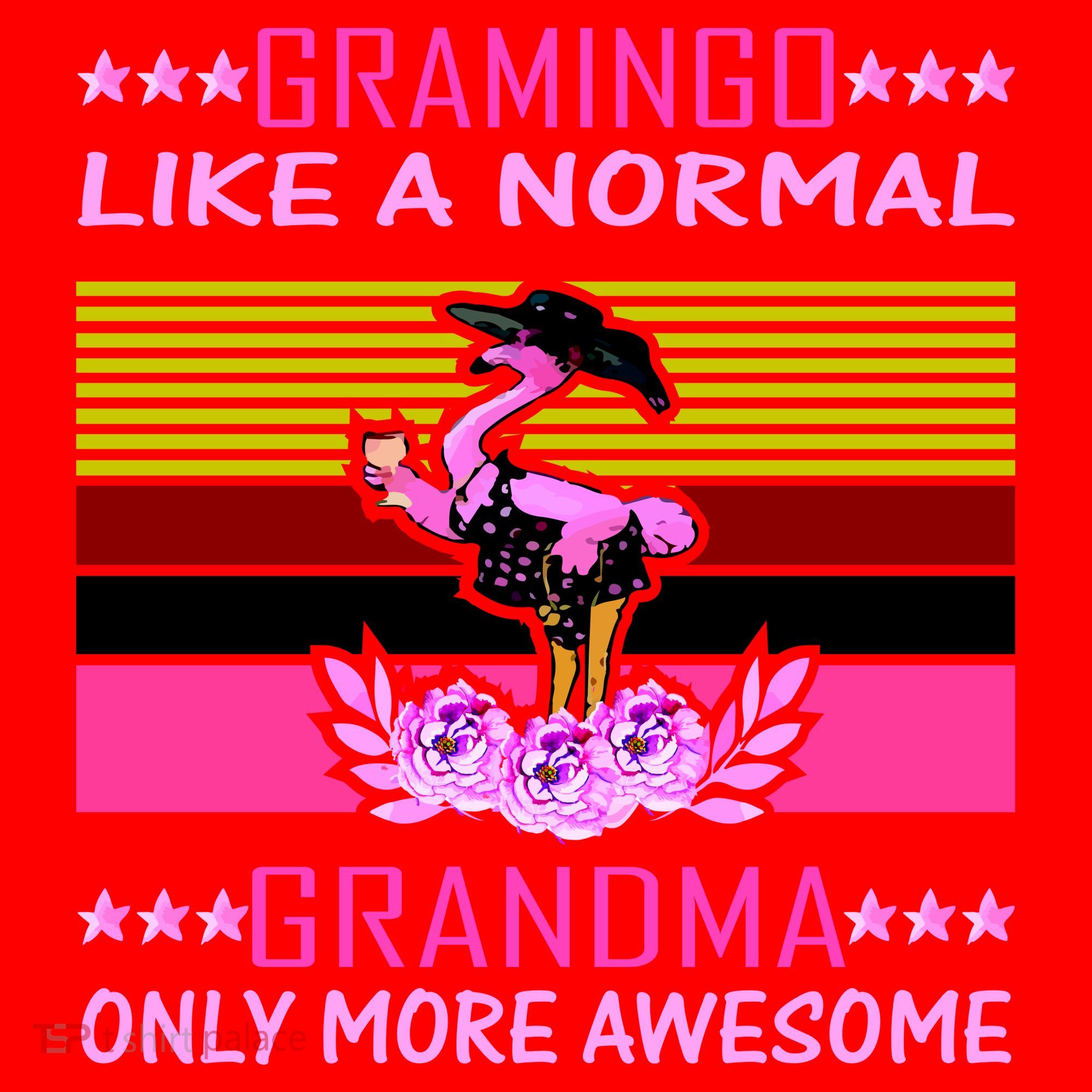 Gramingo Like a Normal Grandma But More Awesome Santa Hat