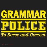 Grammar Police To Serve and Correct Beanie thumb 2