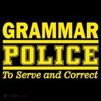 Grammar Police To Serve and Correct Women's Hoodie thumb 2