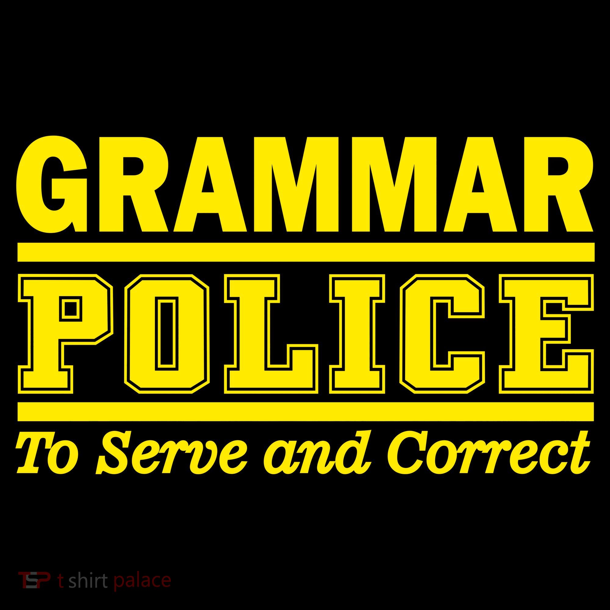 Grammar Police To Serve and Correct Women's Hoodie