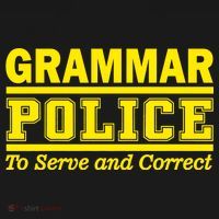 Grammar Police To Serve and Correct Kids Sweatshirt thumb 2