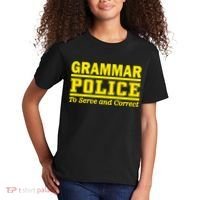 Grammar Police To Serve and Correct Kids T-Shirt thumb 2