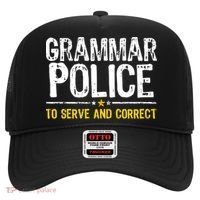Grammar Police To Serve And Correct Funny Meme Hat thumb 0