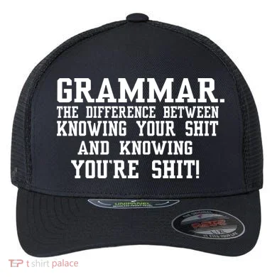 GRAMMAR The Differences Flexfit Unipanel Trucker Cap