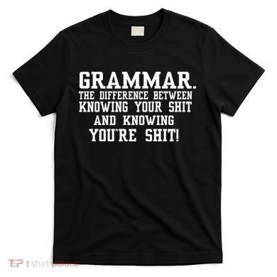 GRAMMAR The Differences T-Shirt