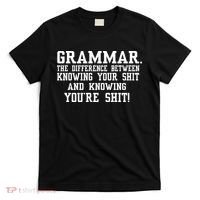 GRAMMAR The Differences T-Shirt thumb 0