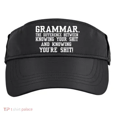 GRAMMAR The Differences Adult Drive Performance Visor