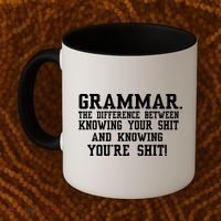 GRAMMAR The Differences Coffee Mug thumb 2