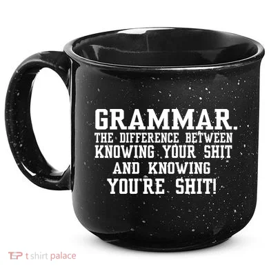 GRAMMAR The Differences 15oz Campfire Ceramic Mug