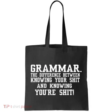 GRAMMAR The Differences Tote Bag