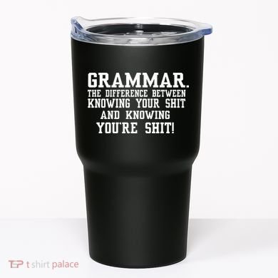GRAMMAR The Differences Tumbler