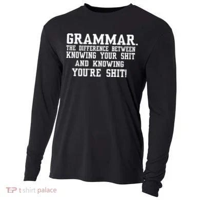 GRAMMAR The Differences Cooling Performance Long Sleeve Crew