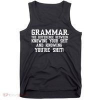 GRAMMAR The Differences Tank Top thumb 0