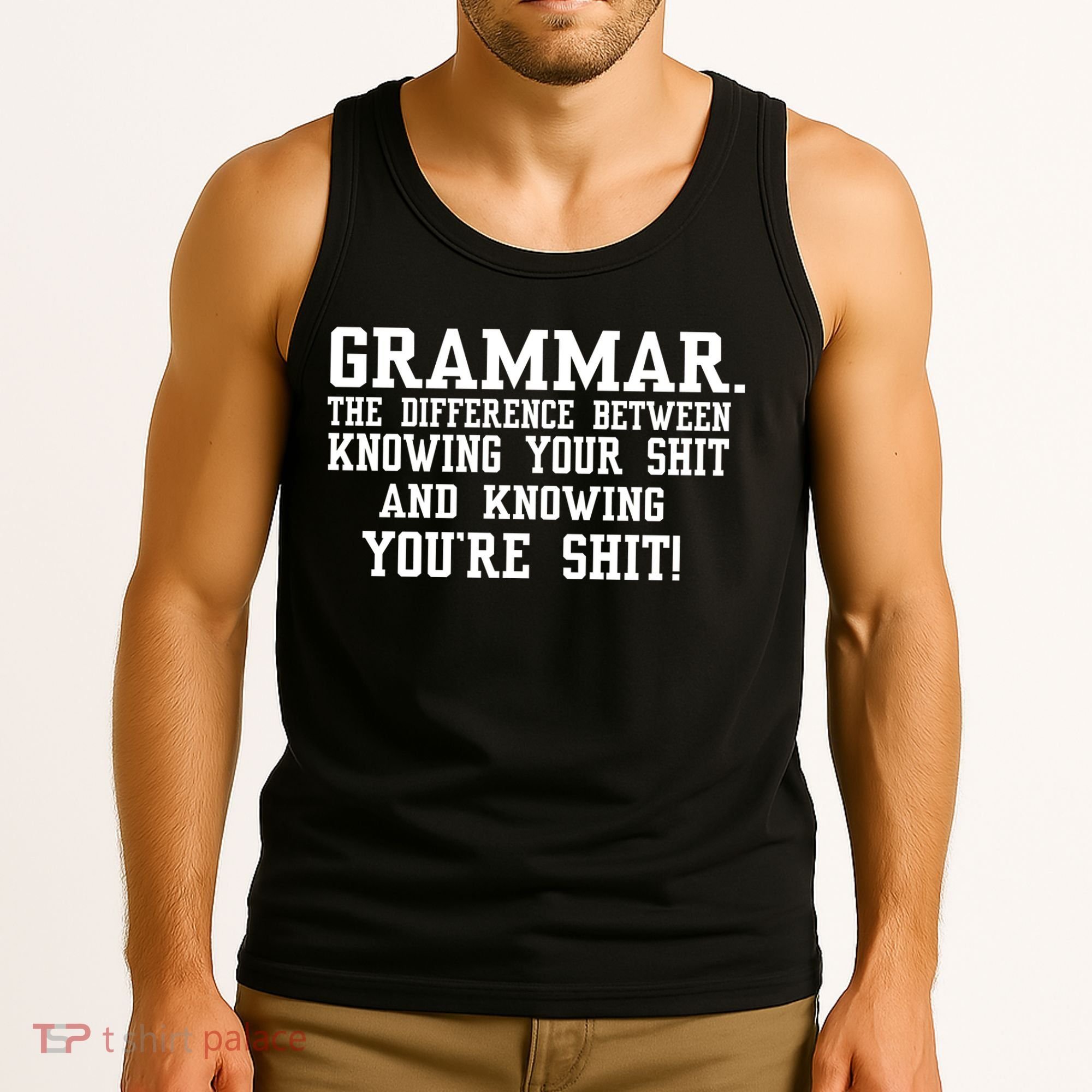 GRAMMAR The Differences Tank Top