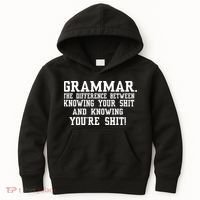 GRAMMAR The Differences Kids Hoodie thumb 0