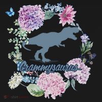 Grammysaurus Dinosaur Grammy Saurus Polo thumb 3