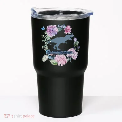 Grammysaurus Dinosaur Grammy Saurus Tumbler