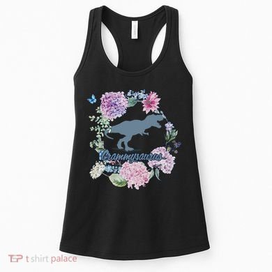 Grammysaurus Dinosaur Grammy Saurus Women's Tank Top