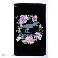 Grammysaurus Dinosaur Grammy Saurus Golf Towel thumb 0