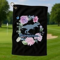 Grammysaurus Dinosaur Grammy Saurus Golf Towel thumb 1