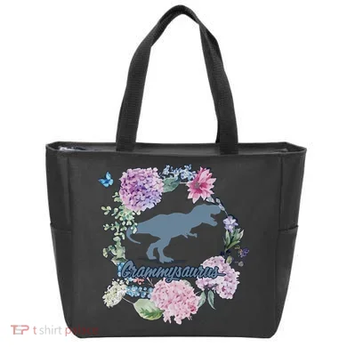 Grammysaurus Dinosaur Grammy Saurus Tote Bag