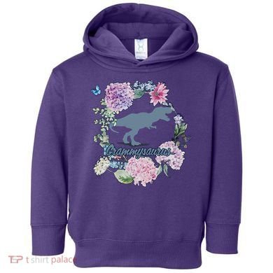 Grammysaurus Dinosaur Grammy Saurus Toddler Hoodie