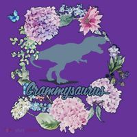 Grammysaurus Dinosaur Grammy Saurus Toddler T-Shirt thumb 4