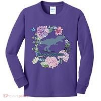 Grammysaurus Dinosaur Grammy Saurus Kids Long Sleeve Shirt thumb 0