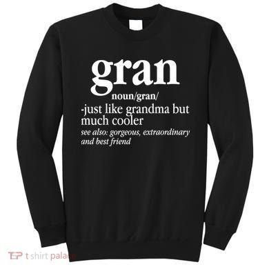Gran Funny Definition Grandmother Sweatshirt