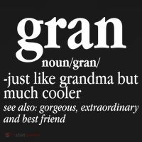 Gran Funny Definition Grandmother Mousepad thumb 1